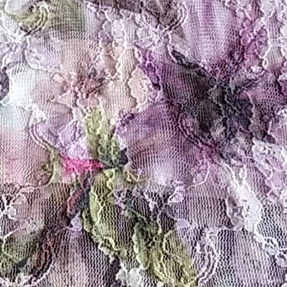 Brittany Black floral white lace tunic - Picture 4 of 11